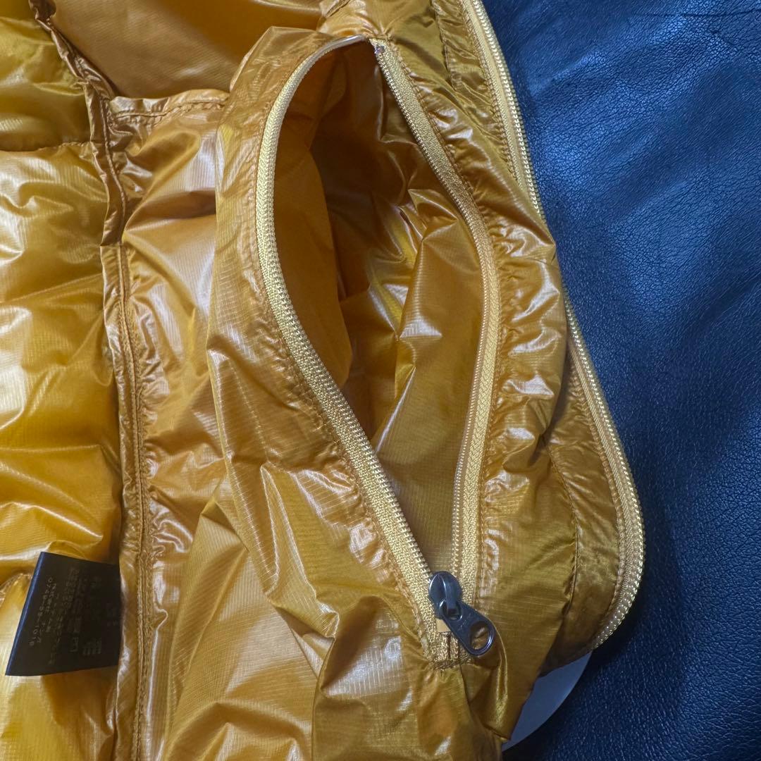 ナンガ M 新品 マウンテンロッジ ダウン ジャケット パッカブル イエロー