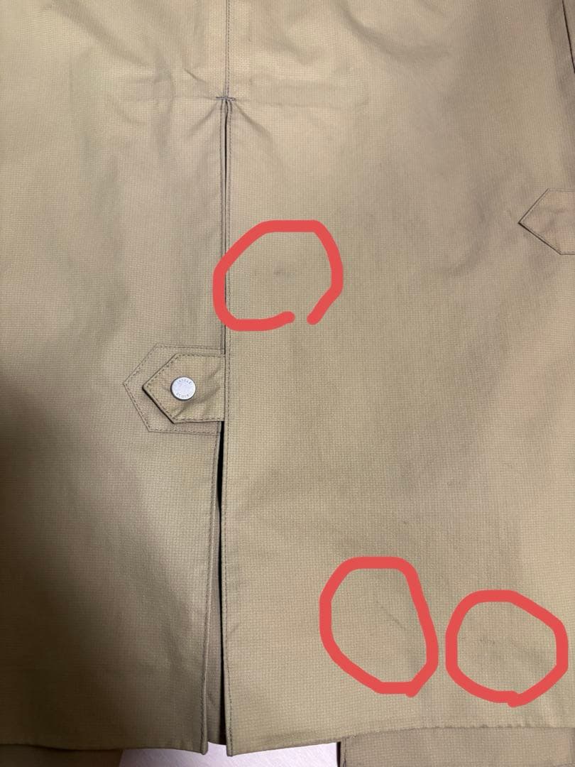 AIGLE AIGLE 透湿防水ジブルライディングコート　サイズ38