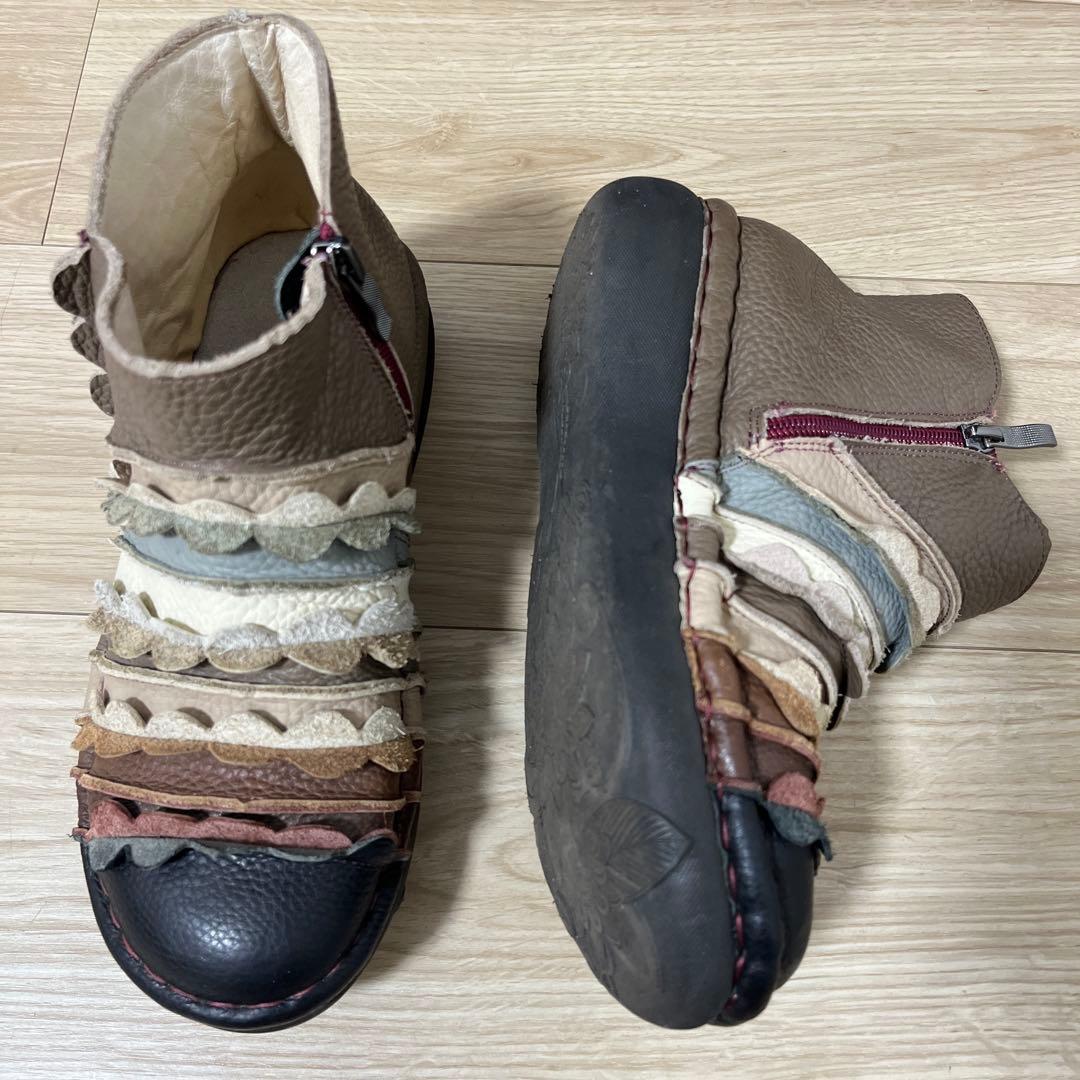 美品部類！estacion エスタシオン MSE95 本革 24cm前後