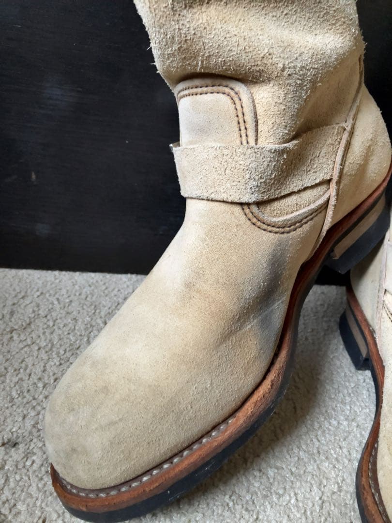 【希少10D・廃盤】レッドウィング 8268 スエード エンジニアブーツ
