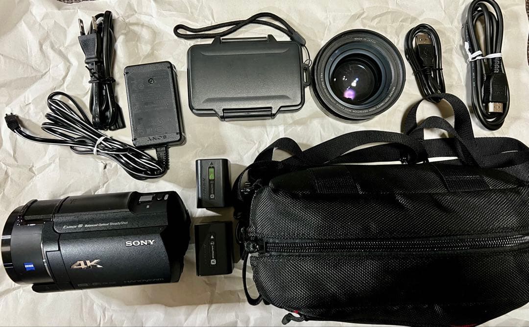 【dai】SONY FDR-AX45 4Kビデオカメラ＋HDP7880ES