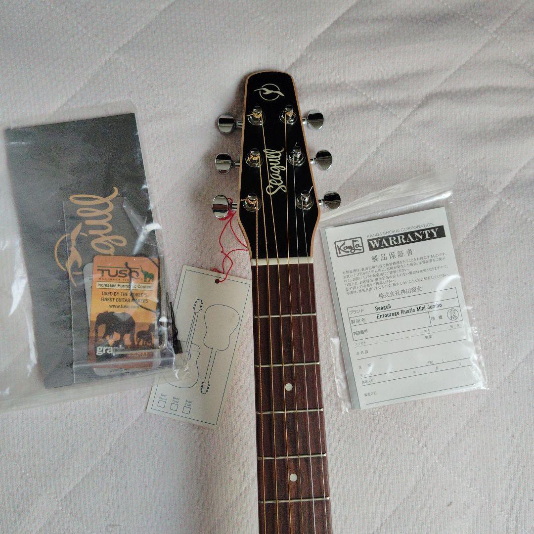 Ｓeagull（シーガル）アコースティックギター 、Mini Ｊumbo