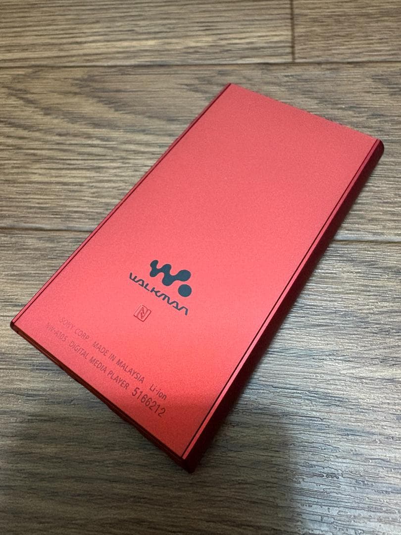 SONY WALKMAN NW-A105 レッド 16GB