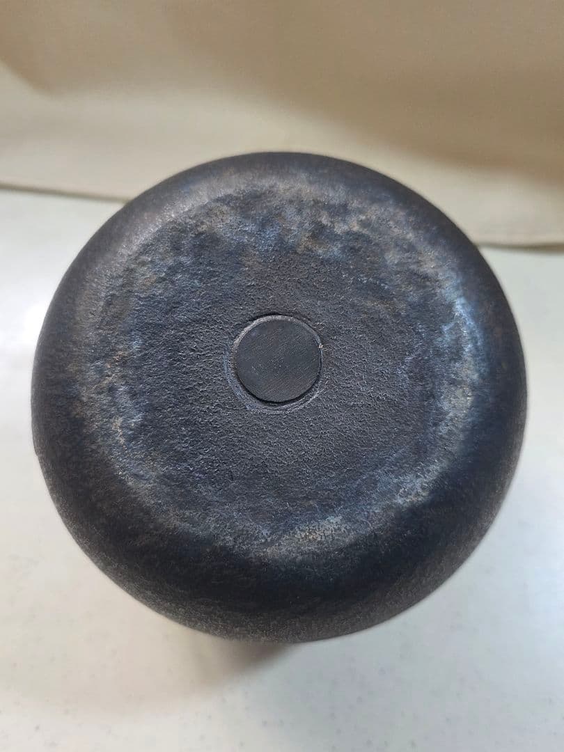 ■GLASS■ 高橋大益　鉄瓶凸玉紋　鉄瓶