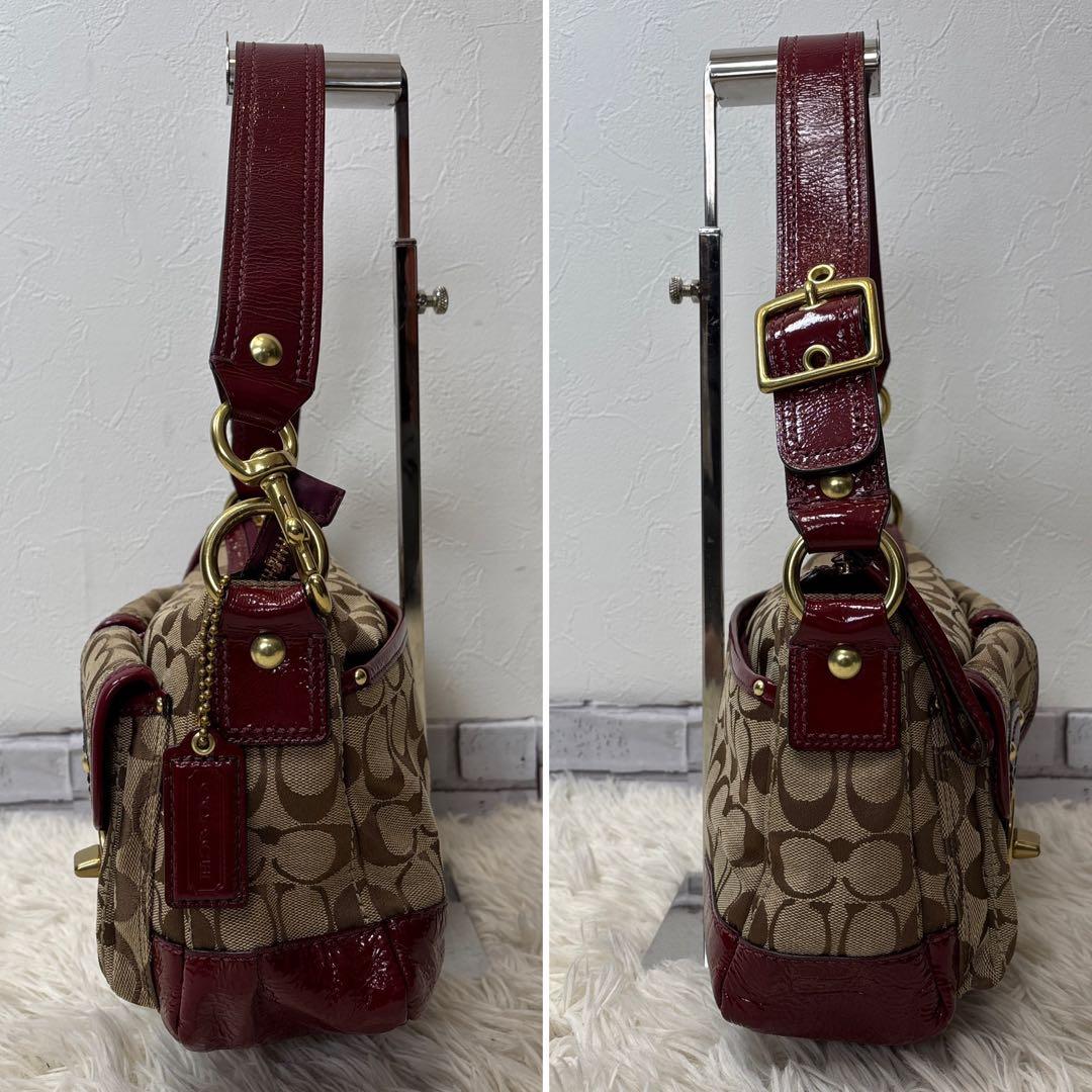 バッグ Coach Signature Legacy 65th Shoulder Bag