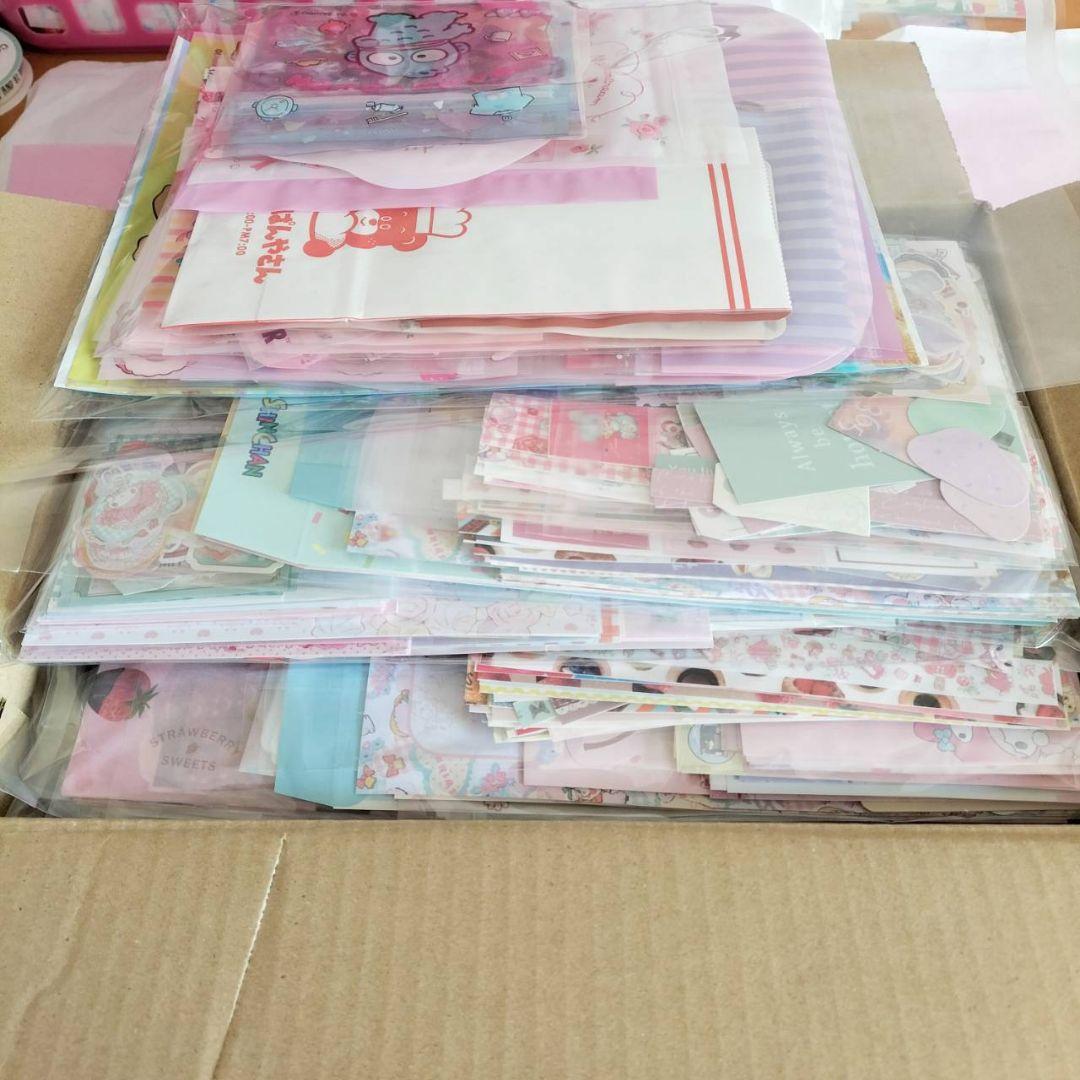 ２kg　メモ帳　マイメロ　キティ　大量　まとめ売り　サンリオ　ディズニー　マステ