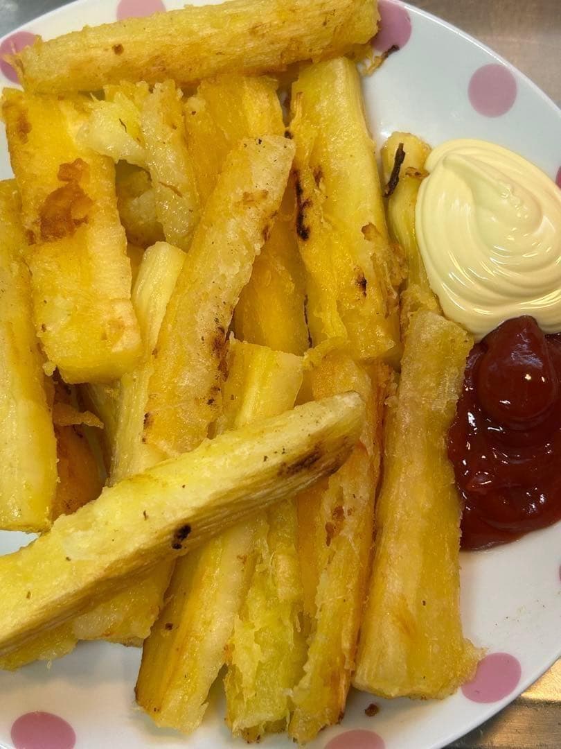 官能的な旨味と甘味。超高級★キャッサバ・ゴールドSS★挿し木枝。80サイズ箱満杯