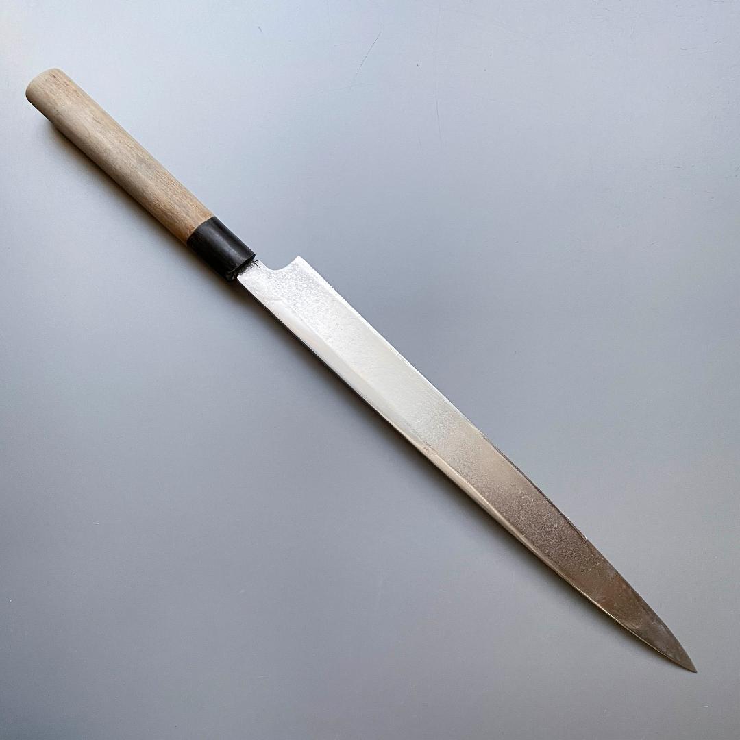 泉源兼光 柳刃包丁（一尺）と出刃包丁（7寸）のセット