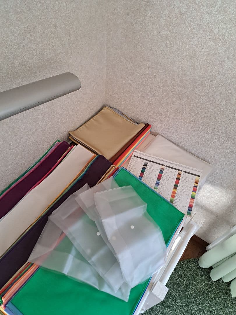 パーソナルカラードレープ152枚+ケープ2枚