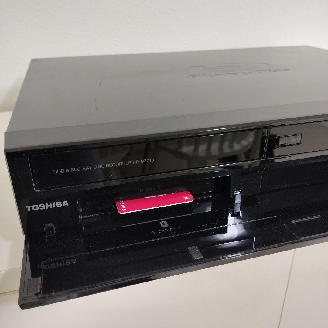 TOSHIBA ブルーレイレコーダー RD-BZ710 リモコン付き