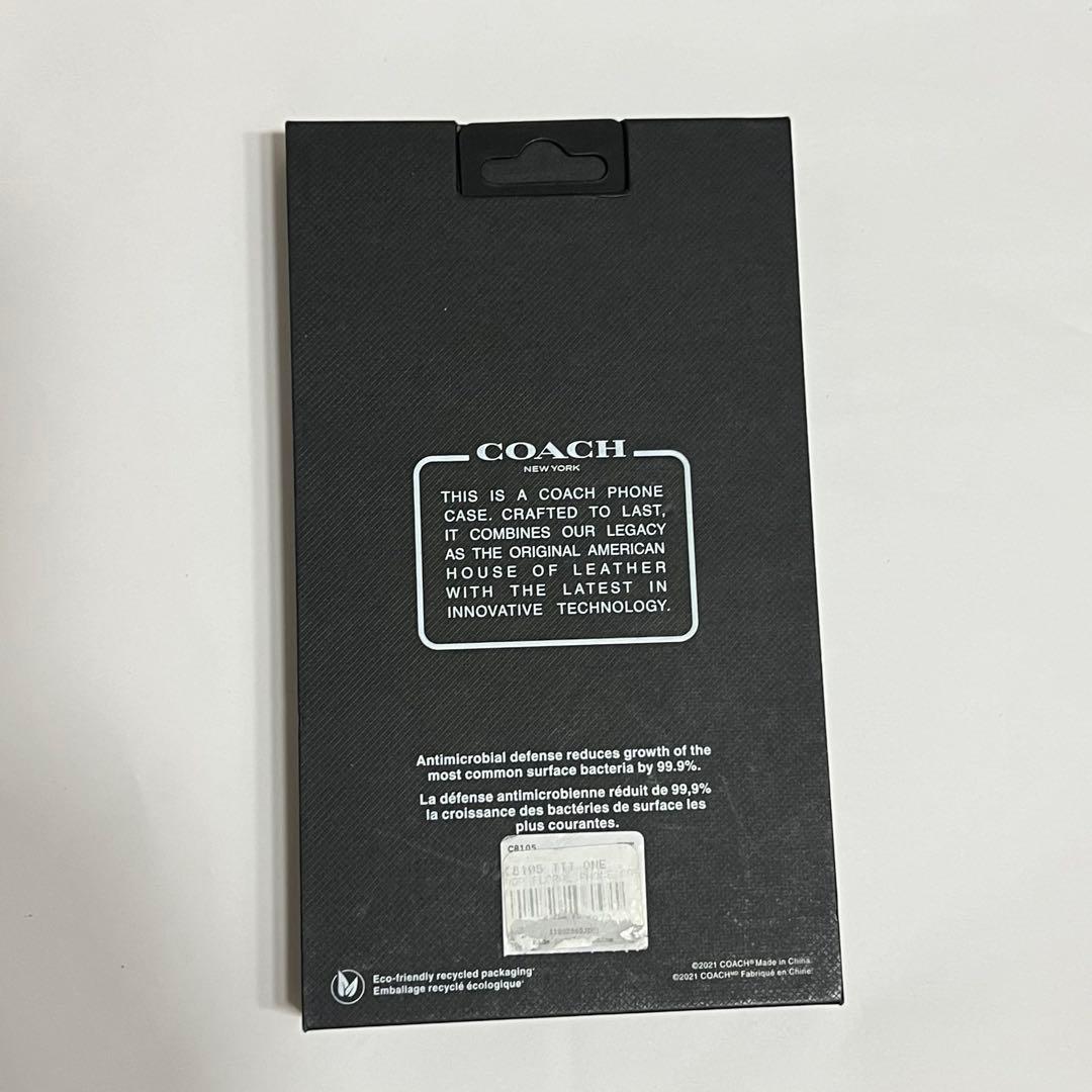 【新品未使用】コーチ COACH iPhone13pro対応 ケース C8105