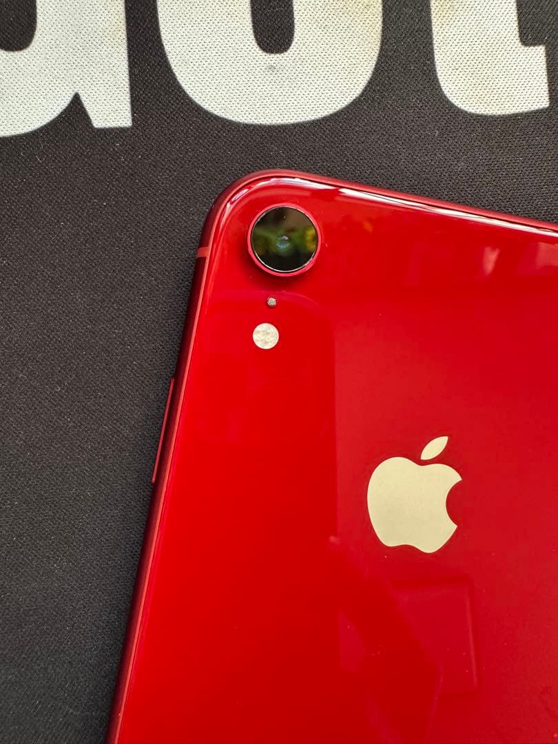 【美品バッテリー93%】iPhoneXR 128GBレッドSIMフリー 即発送可