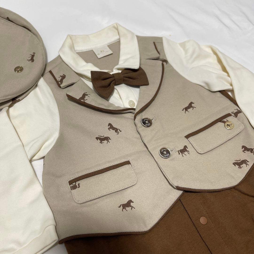 ETTOI おしゃれな　ロンパース