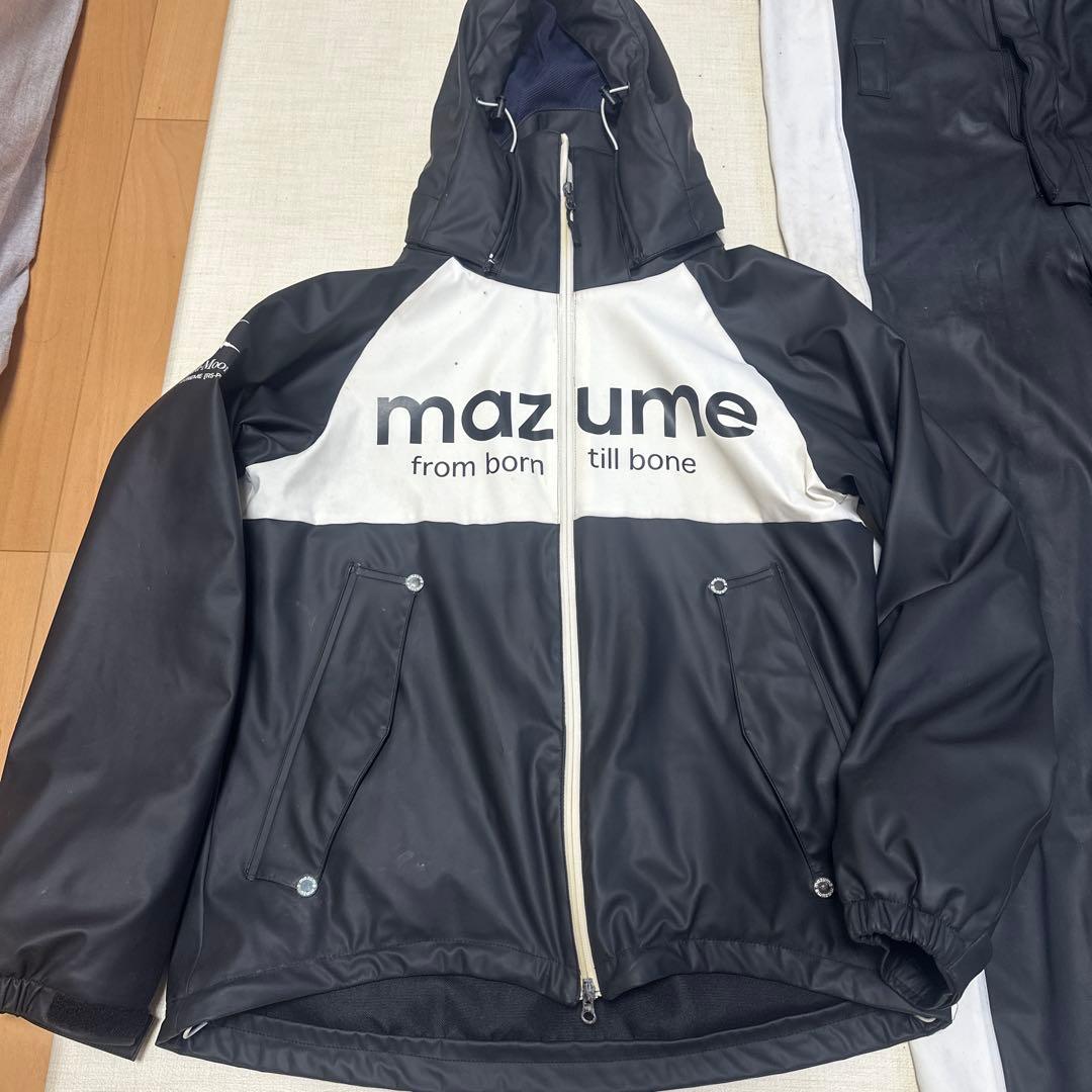 美品マヅメ防寒着サイズMレインウェア