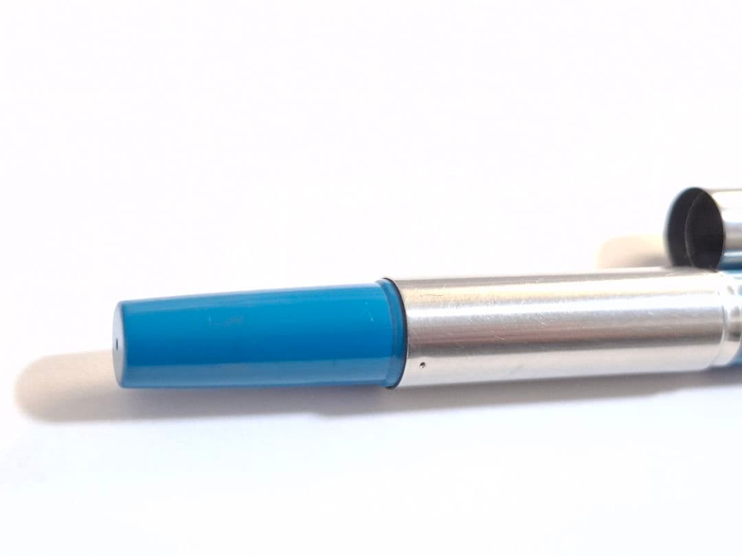 珍品　美品　PILOT　パイロット　万年筆　伸縮軸　ターコイズ色