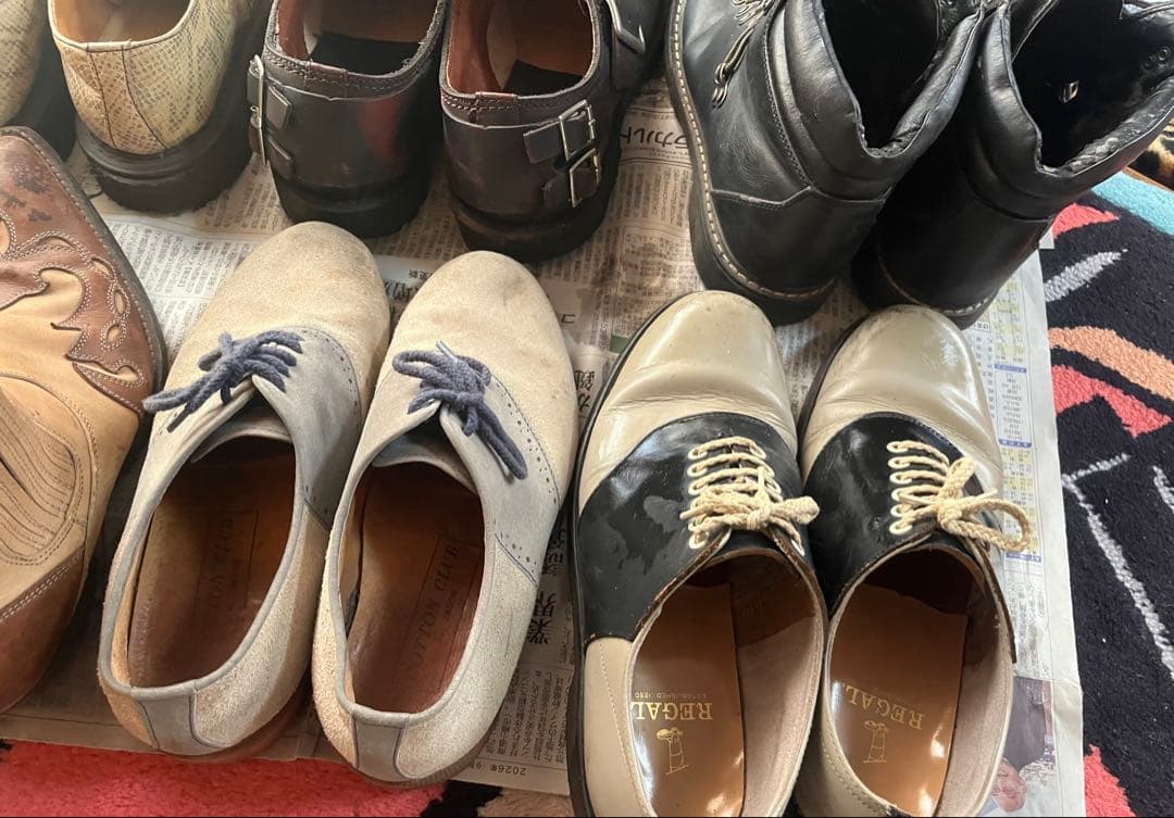 ね*こ様 ヴィンテージ　ブランド　革靴　ブーツ　まとめ売り
