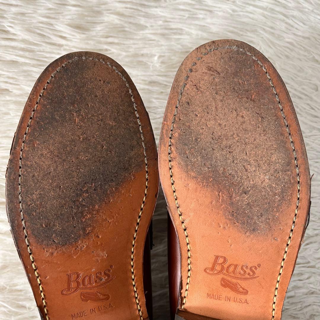 【美品】希少　ジーエイチバス　USA製 ウィージャンズ　ペニーローファー