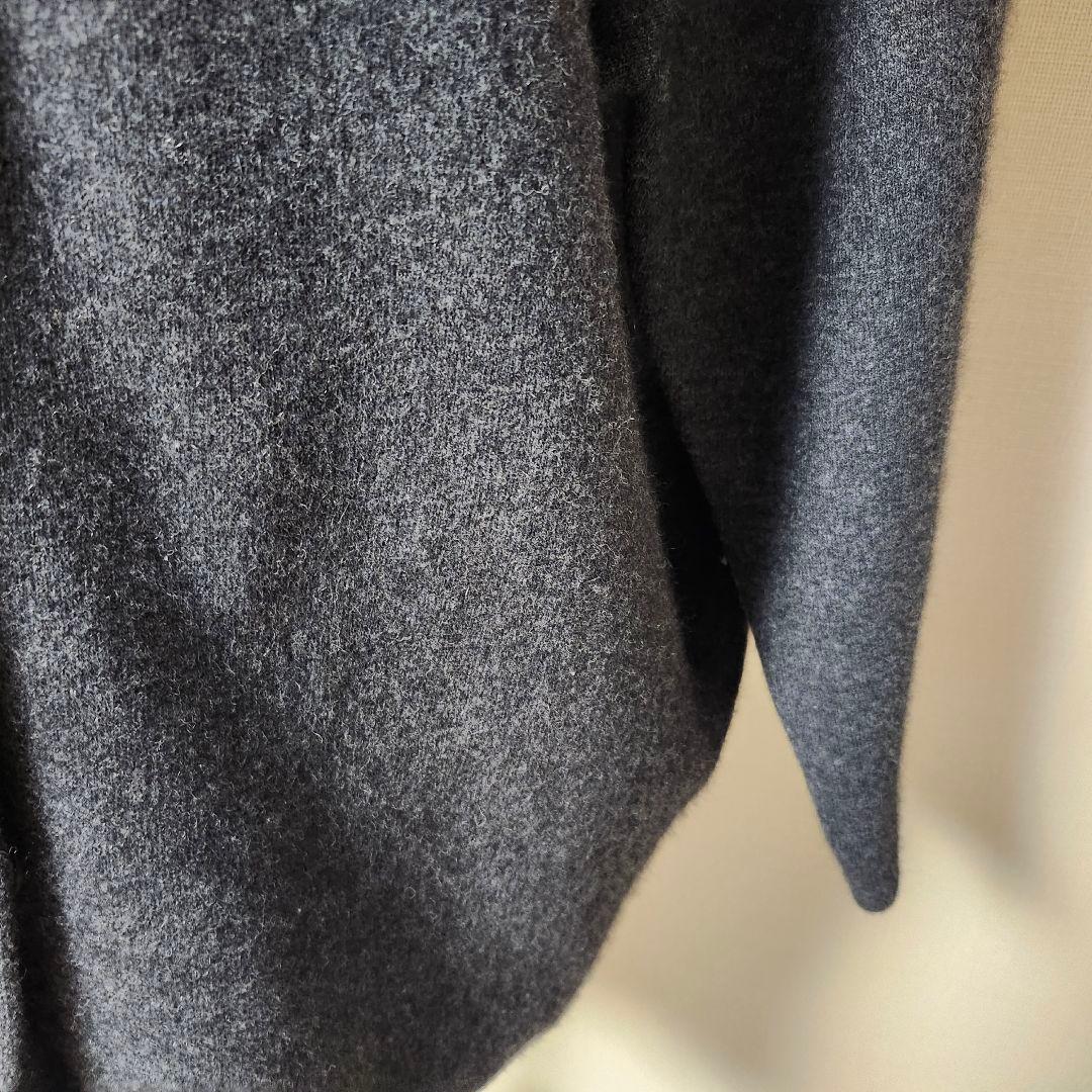 Beardaley　ニットコート　チャコールグレー　タグつき