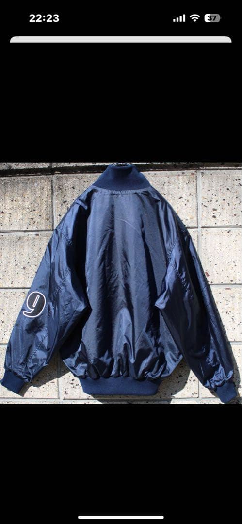 Rawlings ローリングス 袖9入り 大きめサイズ 古着スタジアムジャンパー