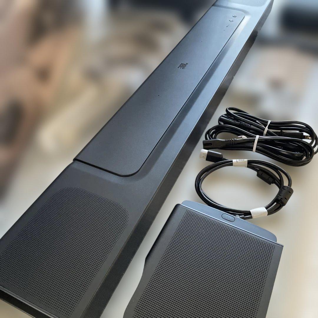 JBLサウンドバーBAR 1000 ATOMS搭載迫力サラウンド昨年末購入