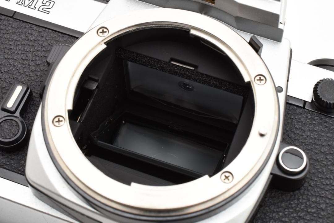 超美品 ニコン New FM2 シルバー フィルム　モルト新品交換済 M446