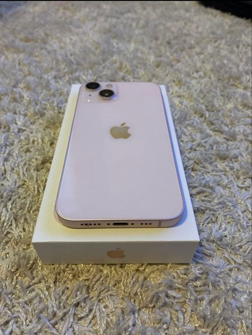 美品 iPhone13 128gb ピンク