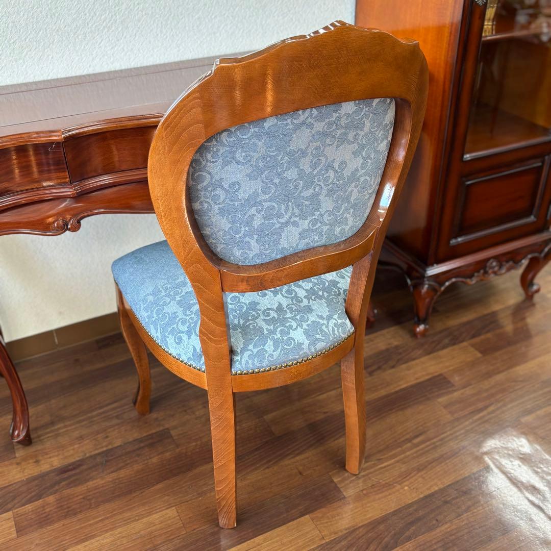 イタリア製 ダイニングチェア ブルー