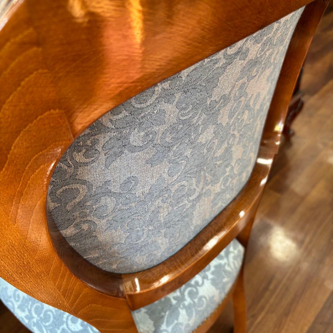 イタリア製 ダイニングチェア ブルー