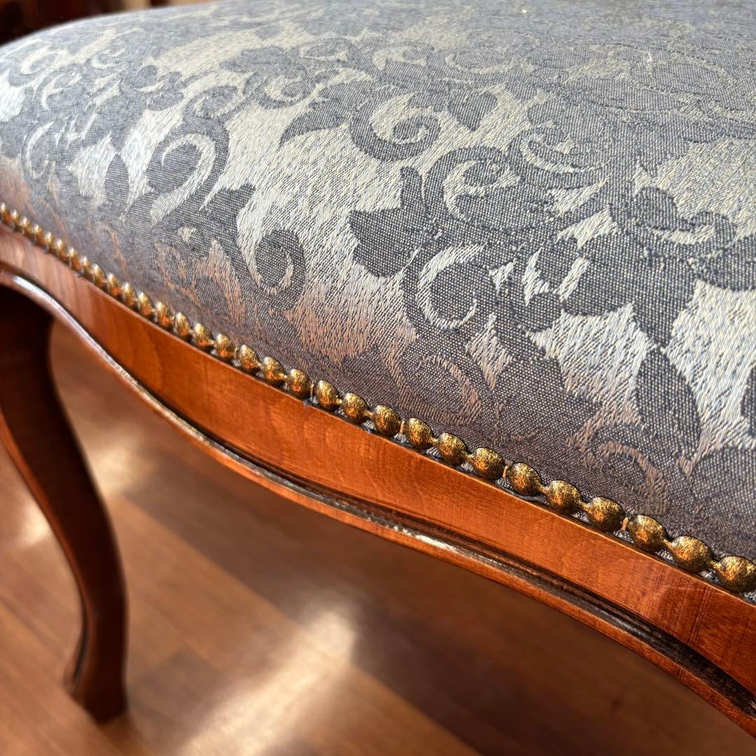 イタリア製 ダイニングチェア ブルー