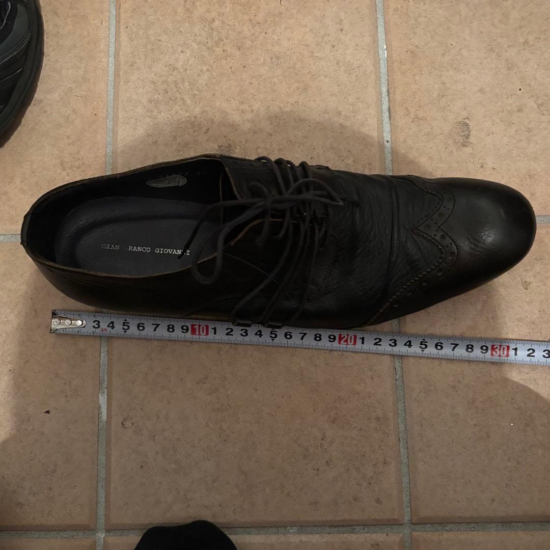 靴 2000s archive design leather shoes