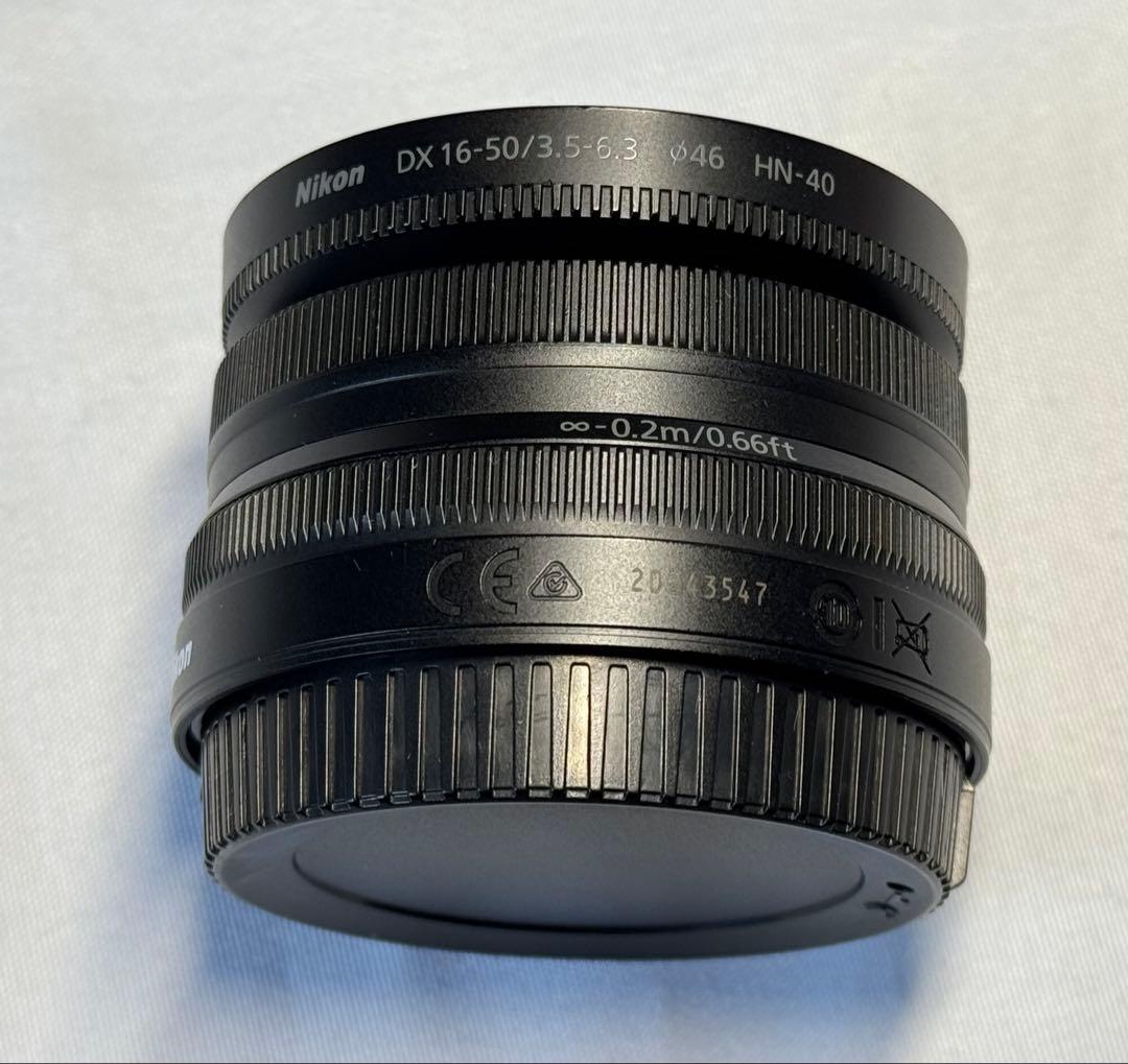 Nikon NIKKOR Z DX 16-50mm 動作品 純正フード付 ニコン