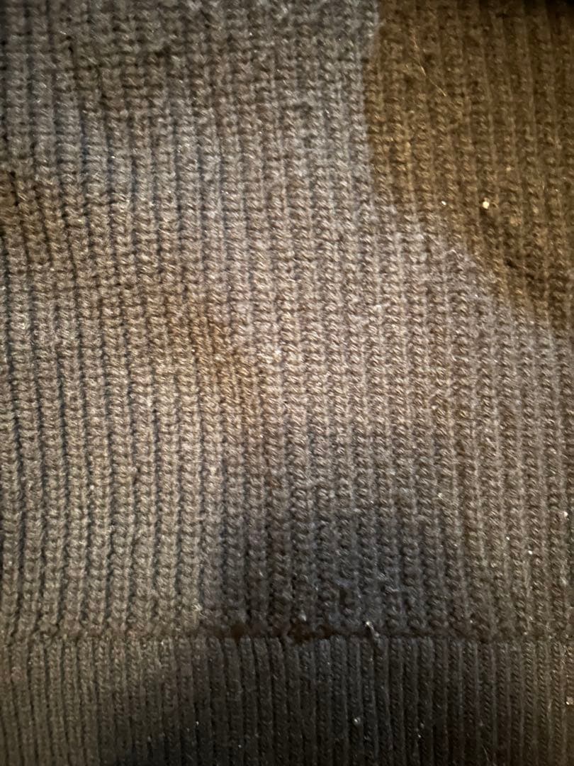 r*様 ancellm size1 24aw ブラック ドライバーズニット