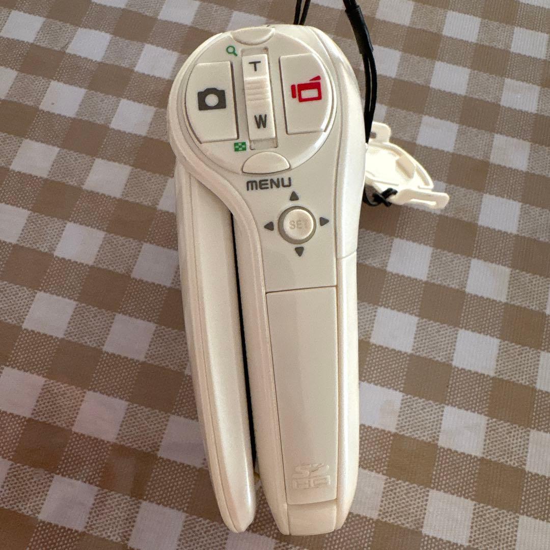 動作品　【Xacti】SANYO デジタルムービーカメラ DMX-CG9(W)