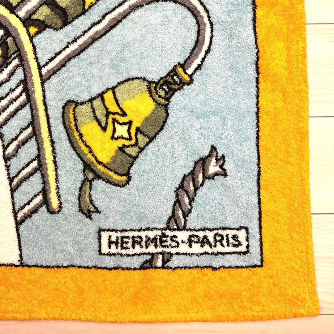 エルメス　HERMES ラグ　ビーチマット　ビーチタオル　タオル