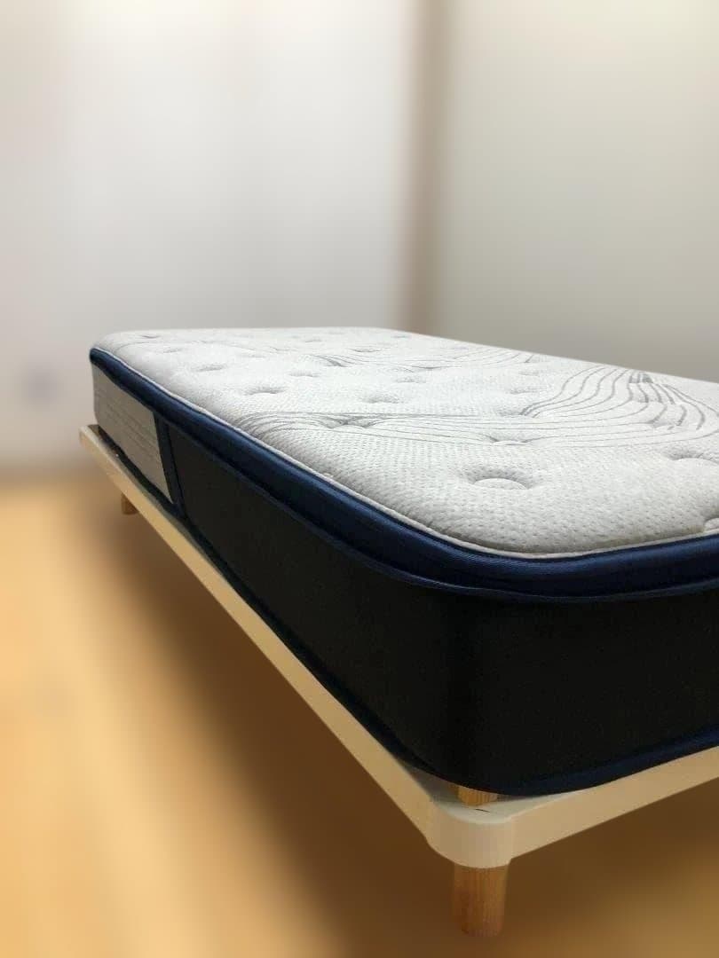 【美品】Avenco マットレス＋ベッドフレーム シングル 250730-2