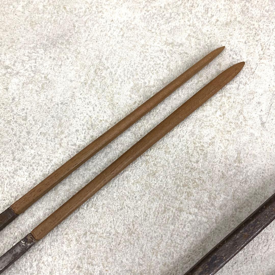 炉 風炉火箸 一双 一ノ瀬宗辰 金牛秀峰 共箱 妙心寺 茶の湯