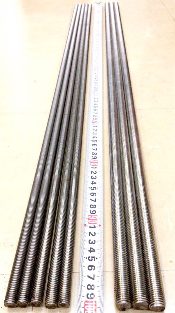 ステンレス寸法ボルト 【12mm】5本 【16mm】3本〈まとめ売り〉