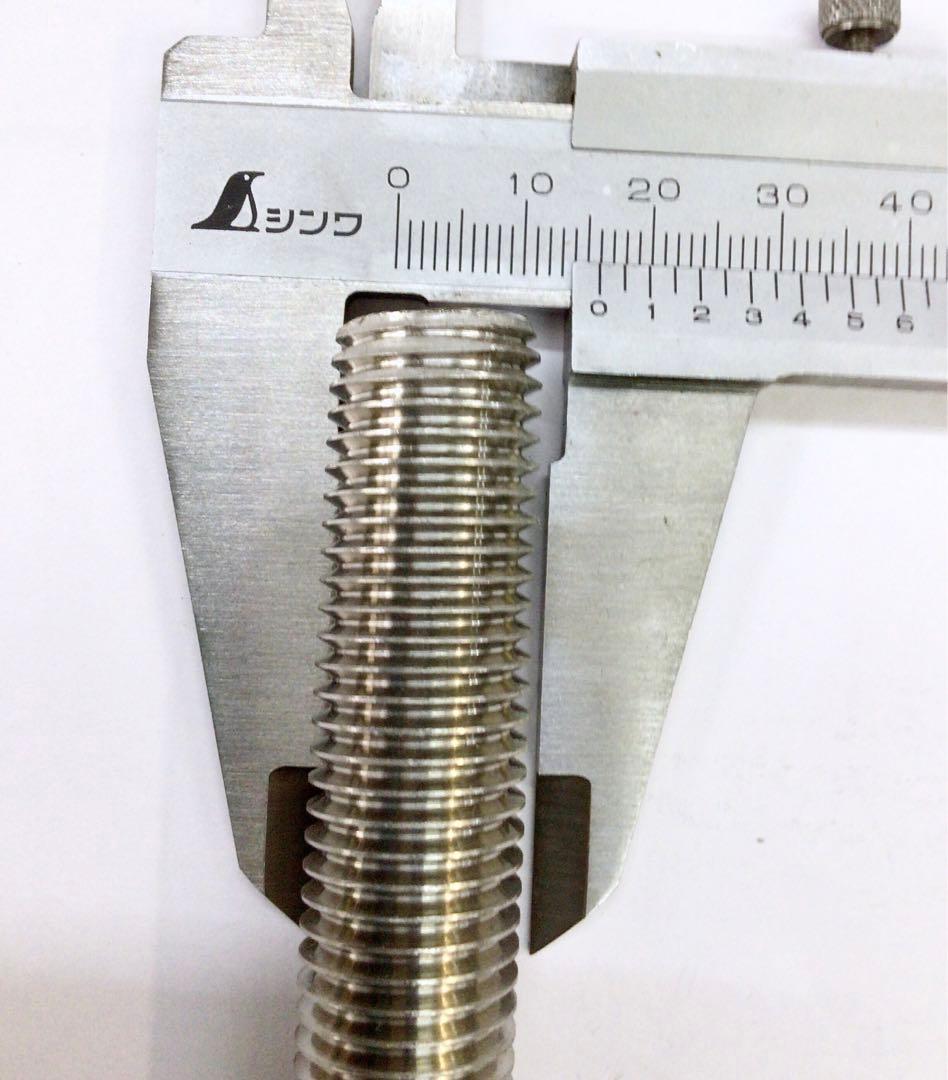 ステンレス寸法ボルト 【12mm】5本 【16mm】3本〈まとめ売り〉