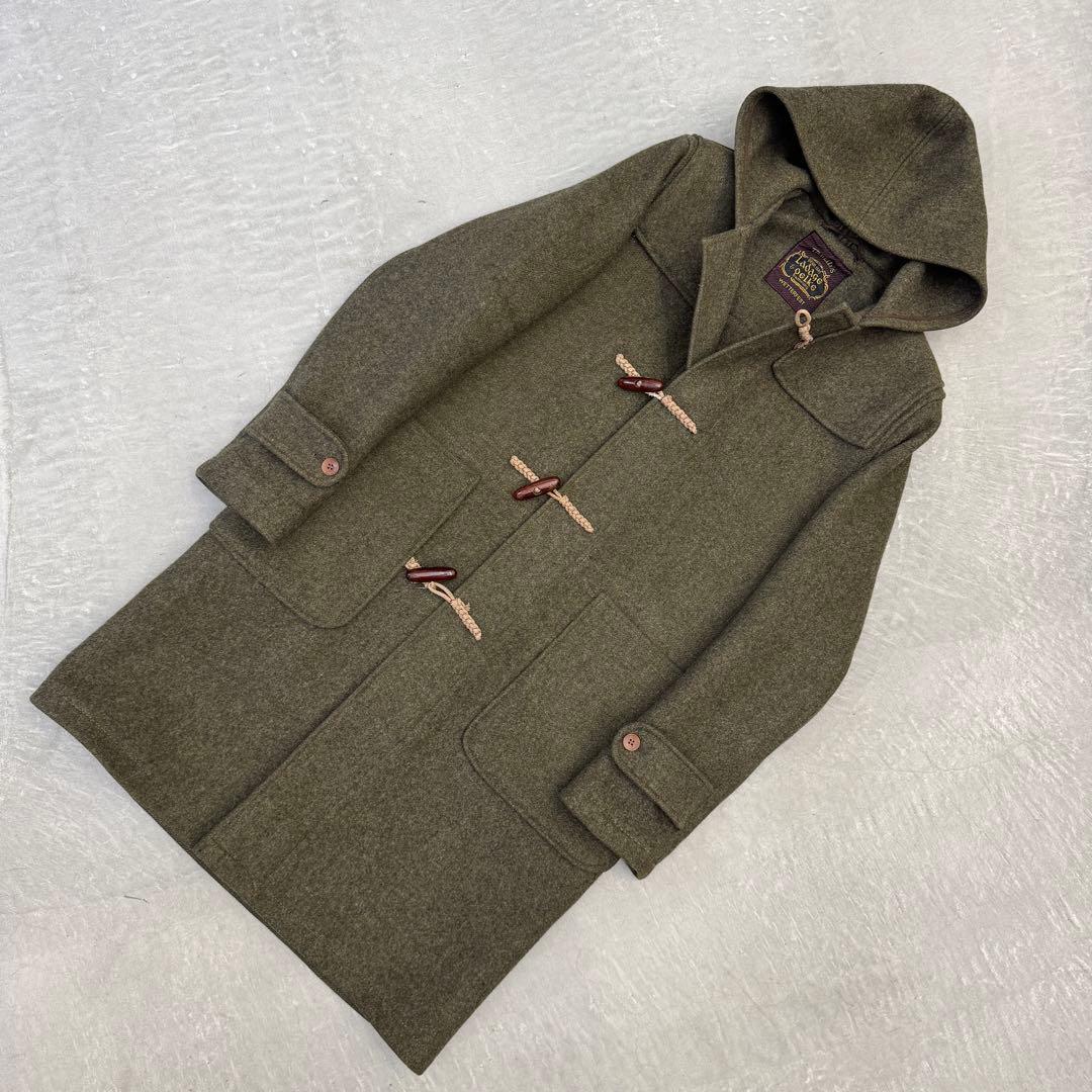 ラダゲアンドウルク ウール ダッフルコート カーキ ダッフル