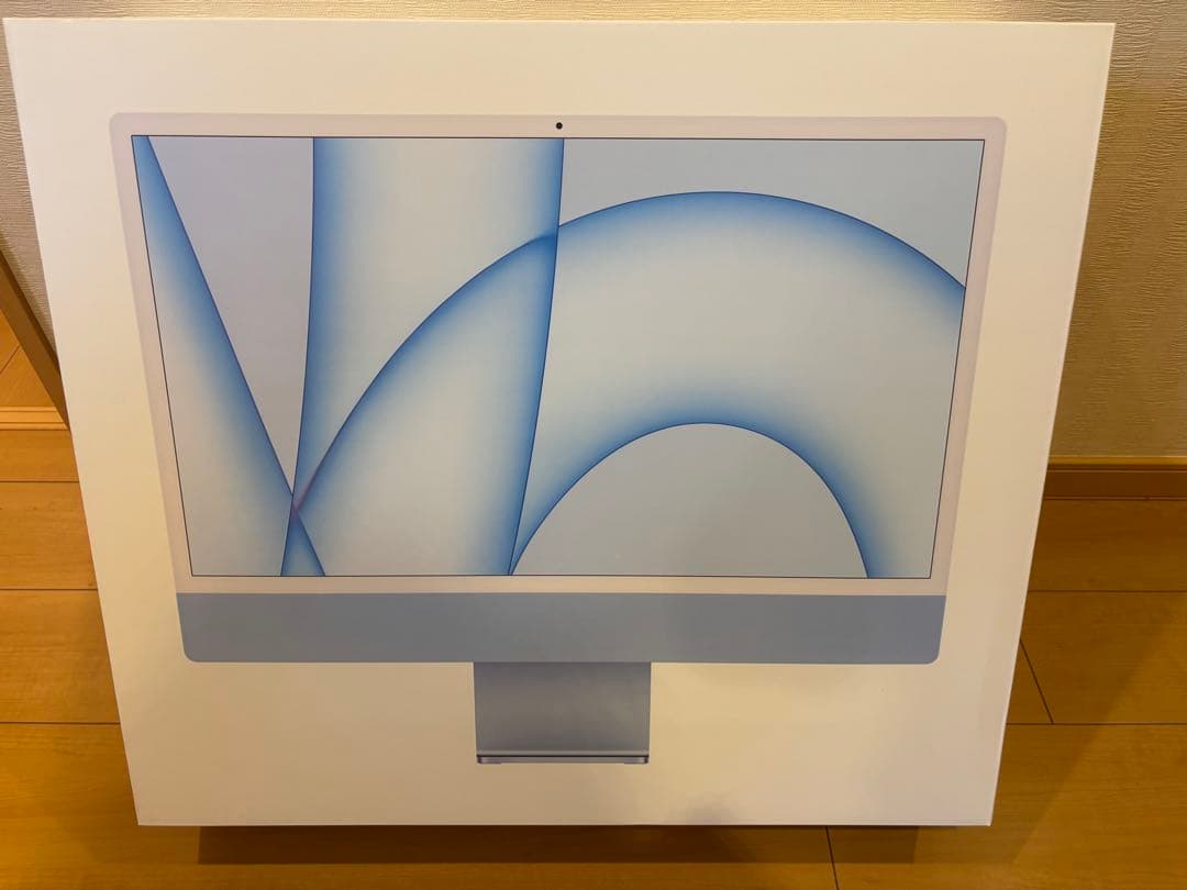 Apple iMac 24インチ M1/ブルー （2021年11月購入）