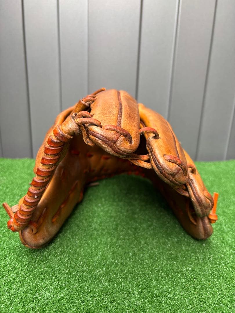 Mizuno Pro軟式オールラウンド用グラブ　オレンジカラー