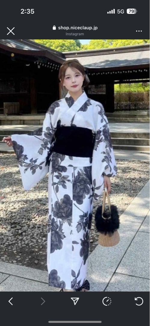 NICE CLAUP オリジナル浴衣