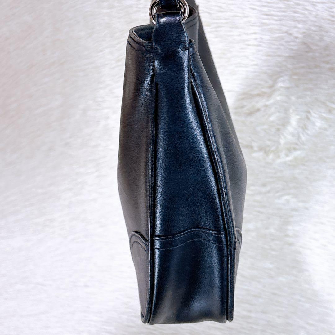 ご*ま様 ✨美品✨オールドコーチ COACH ブラックレザー ワンショルダーバッ