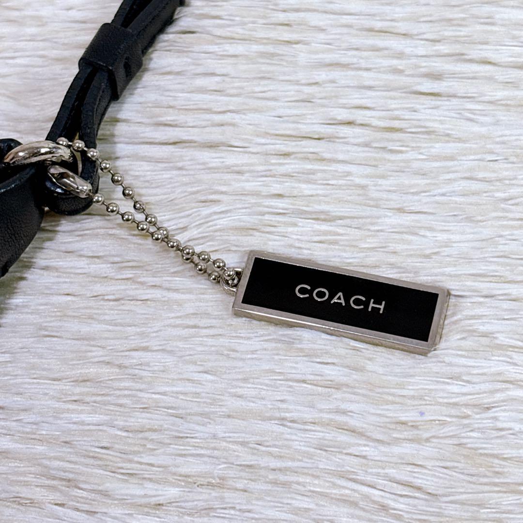 ご*ま様 ✨美品✨オールドコーチ COACH ブラックレザー ワンショルダーバッ