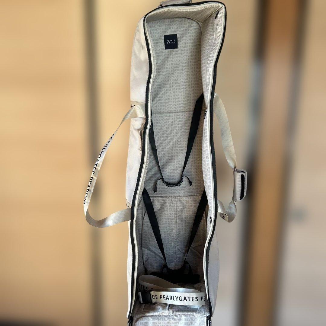 PEARLY GATES キャディバッグケース 大型 ホワイト 新品未使用