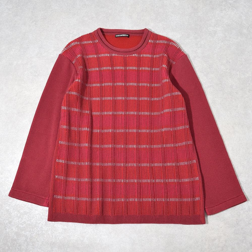 17SS ISSEY MIYAKE MEN コットン デザイン ニット 3