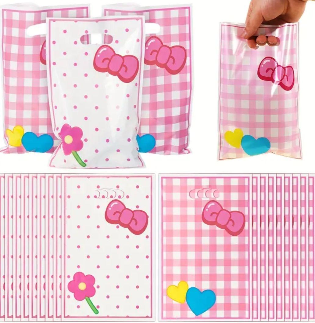 取っ手穴付きギフトバッグ　2柄　計90枚