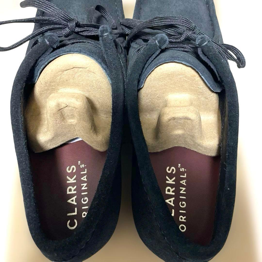 【新品未使用】クラークス ワラビー GTX ブラック UK8（26.0㎝）