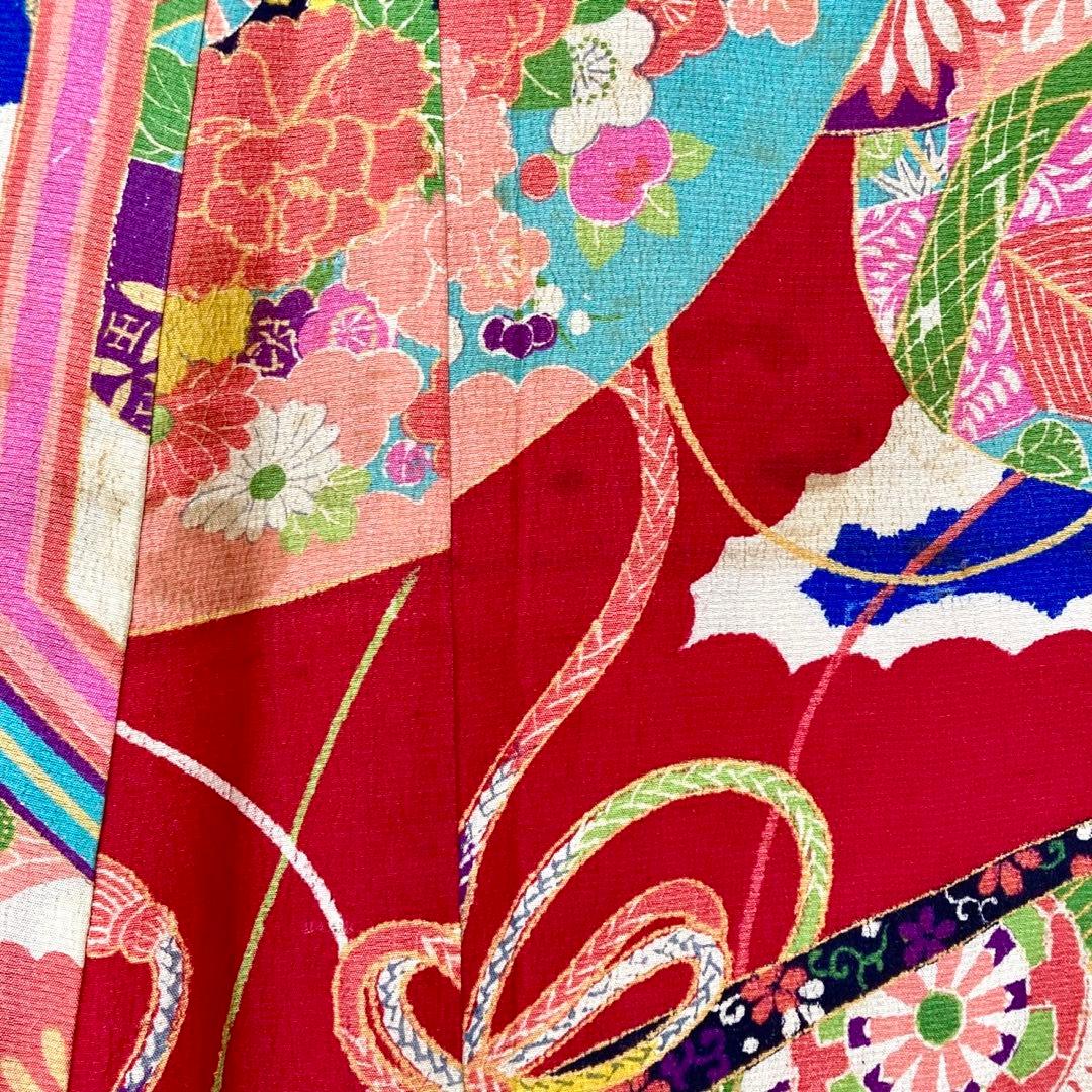 ★ゆうです★アンティーク女の子 子供着物 七五三 アンティーク着物 NO5