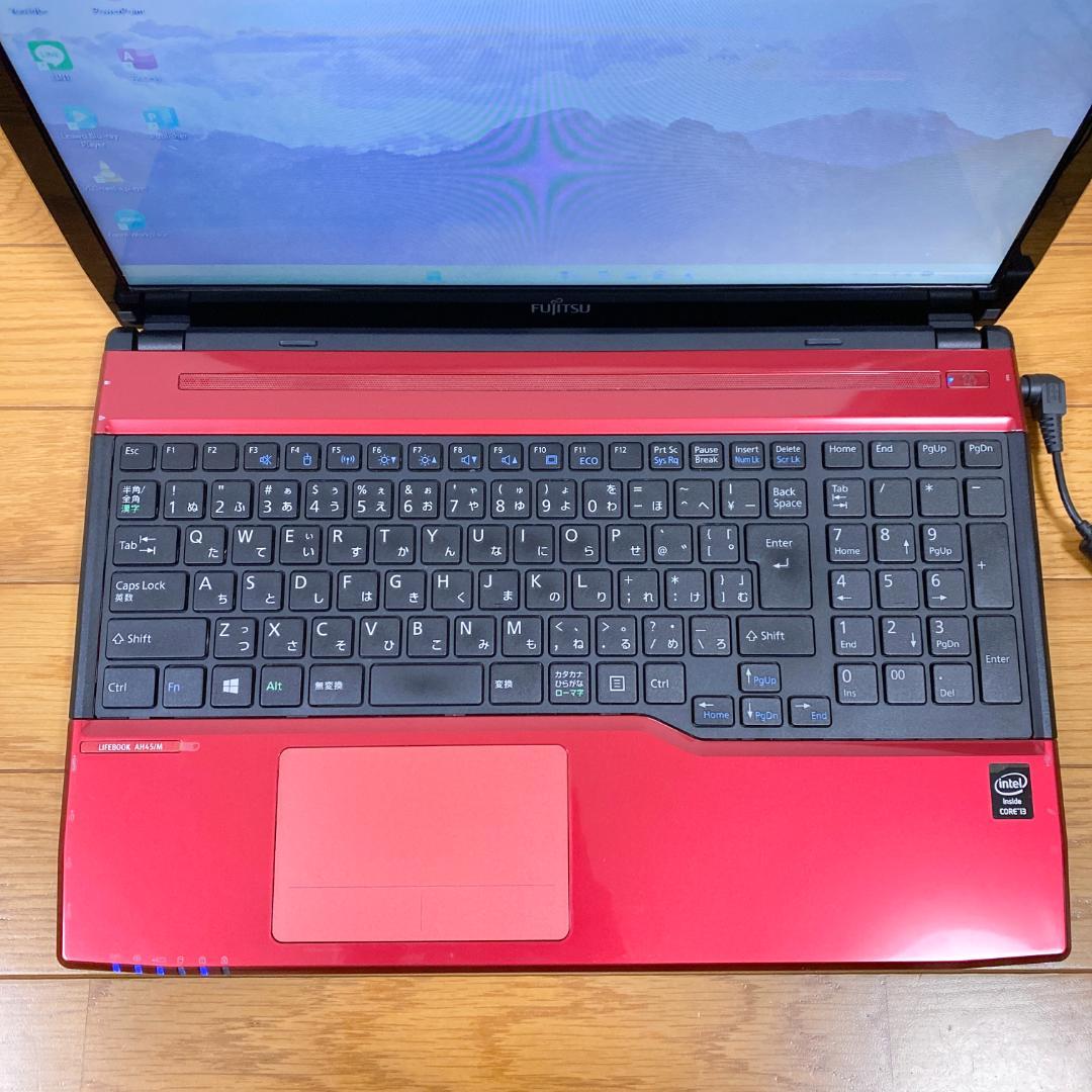 ヒロ✨オフィス2021✨快適SSD i3 メモリ8 ブルーレイ 富士通